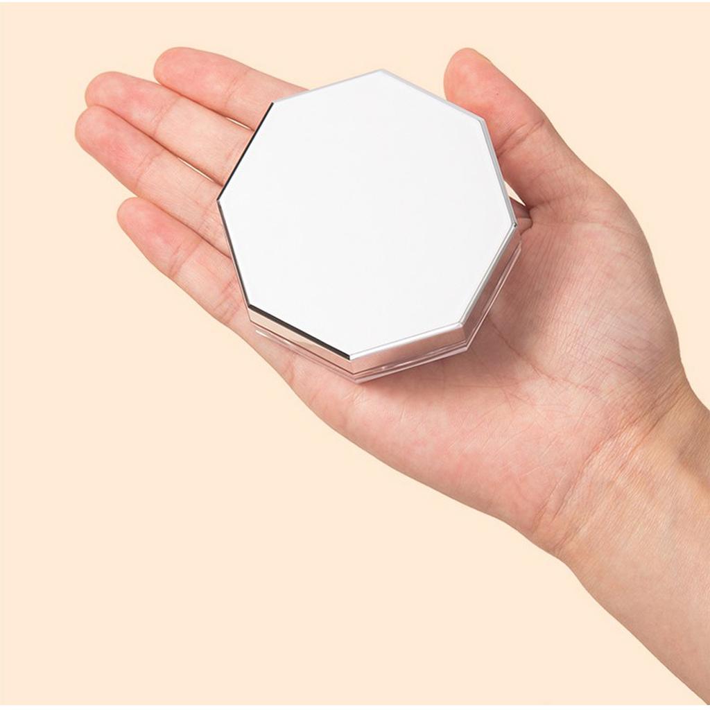 10g Empty Loose Powder Case Facial Blusher Container Jar With Sifter & Puff