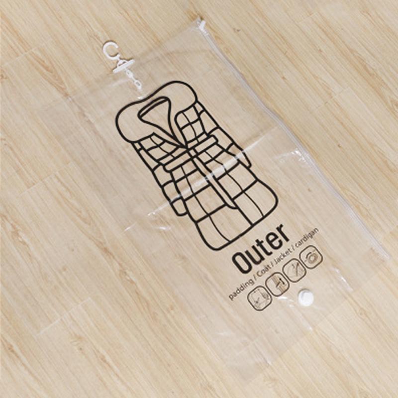 1 Túi Đựng Quần Áo Hút Chân Không Trong Suốt