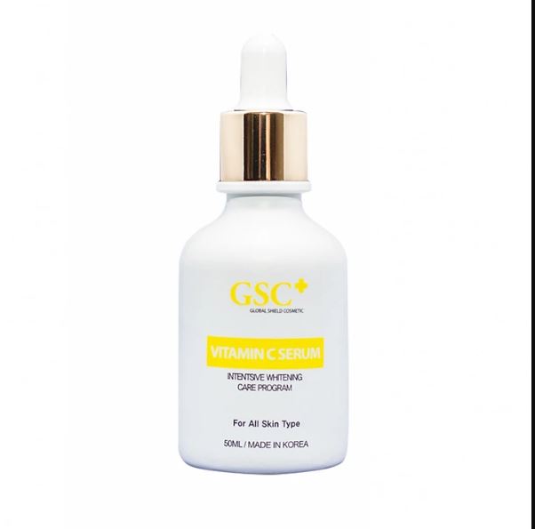 Tinh chất Serum hỗ trợ trị thâm, trắng sáng da GSC Vitamin C serum size 50ml