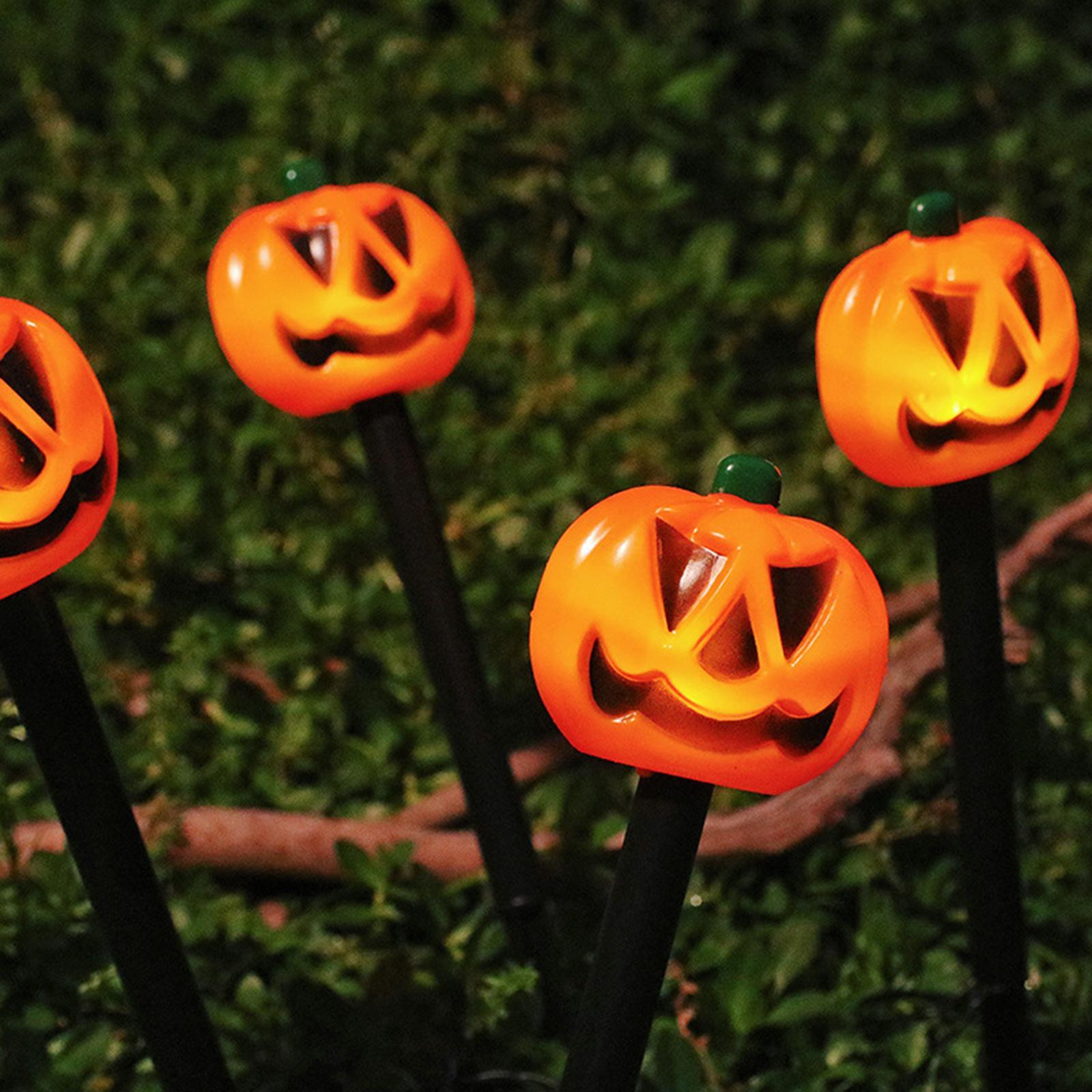 Solar Path Lights Outdoor Waterproof Halloween Decorations Outside Garden Lights Pathway for Garden Yard Landscape Patio Path