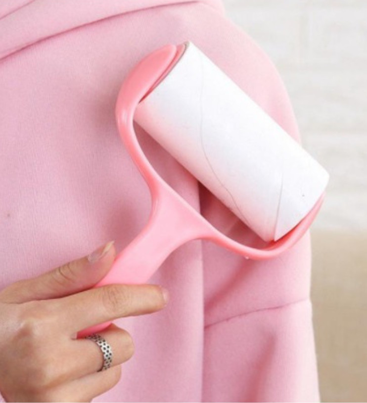 Cây Lăn Bụi Làm Đa Năng Mini Cầm Tay Sạch Quần Áo,Chăn Màn,Ga Giường,Sofa,Lông Mèo Chó