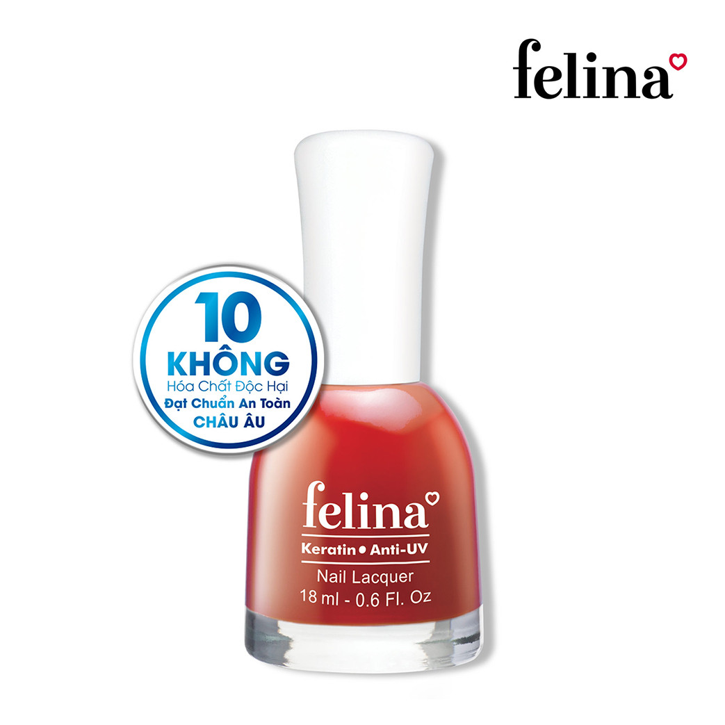 Sơn móng tay Felina 18ml CS331 - Cherry Đỏ