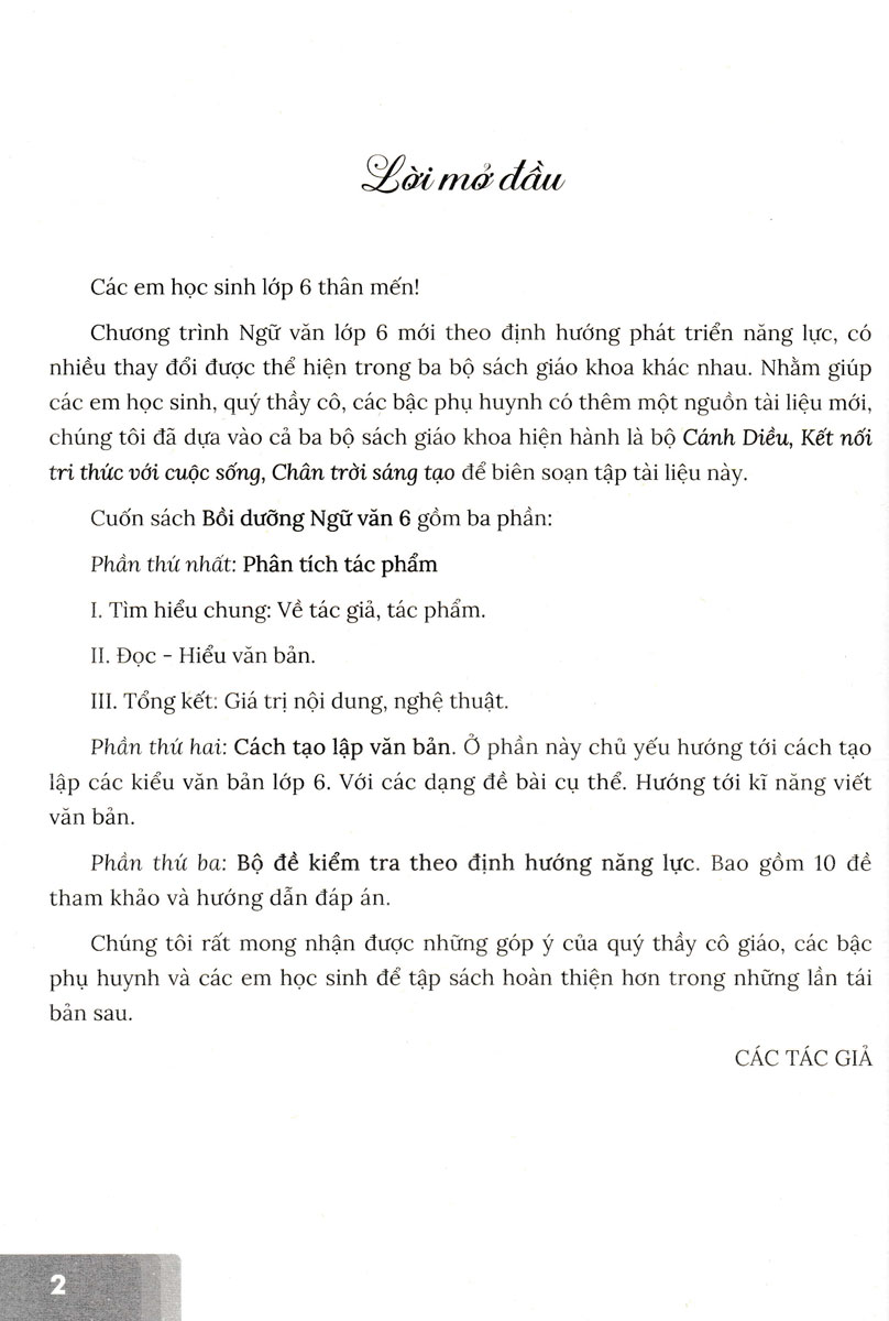 Bồi Dưỡng Ngữ Văn 6 - ND