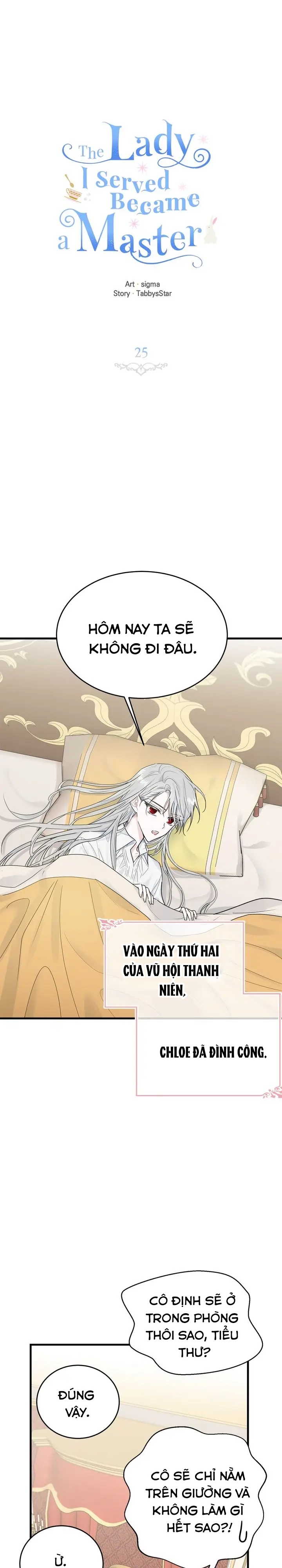 vị tiểu thư tôi từng theo hầu đã trở thành thiếu gia chapter 25 21