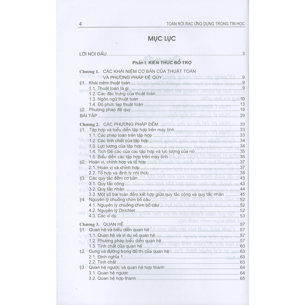 Toán rời rạc ứng dụng trong tin học