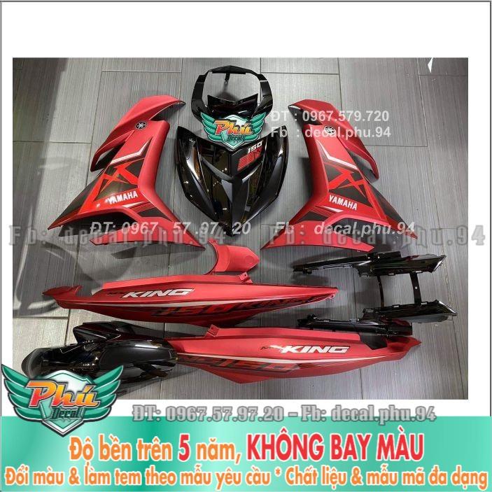 Tem rời Exciter 150 Mx đỏ nhám