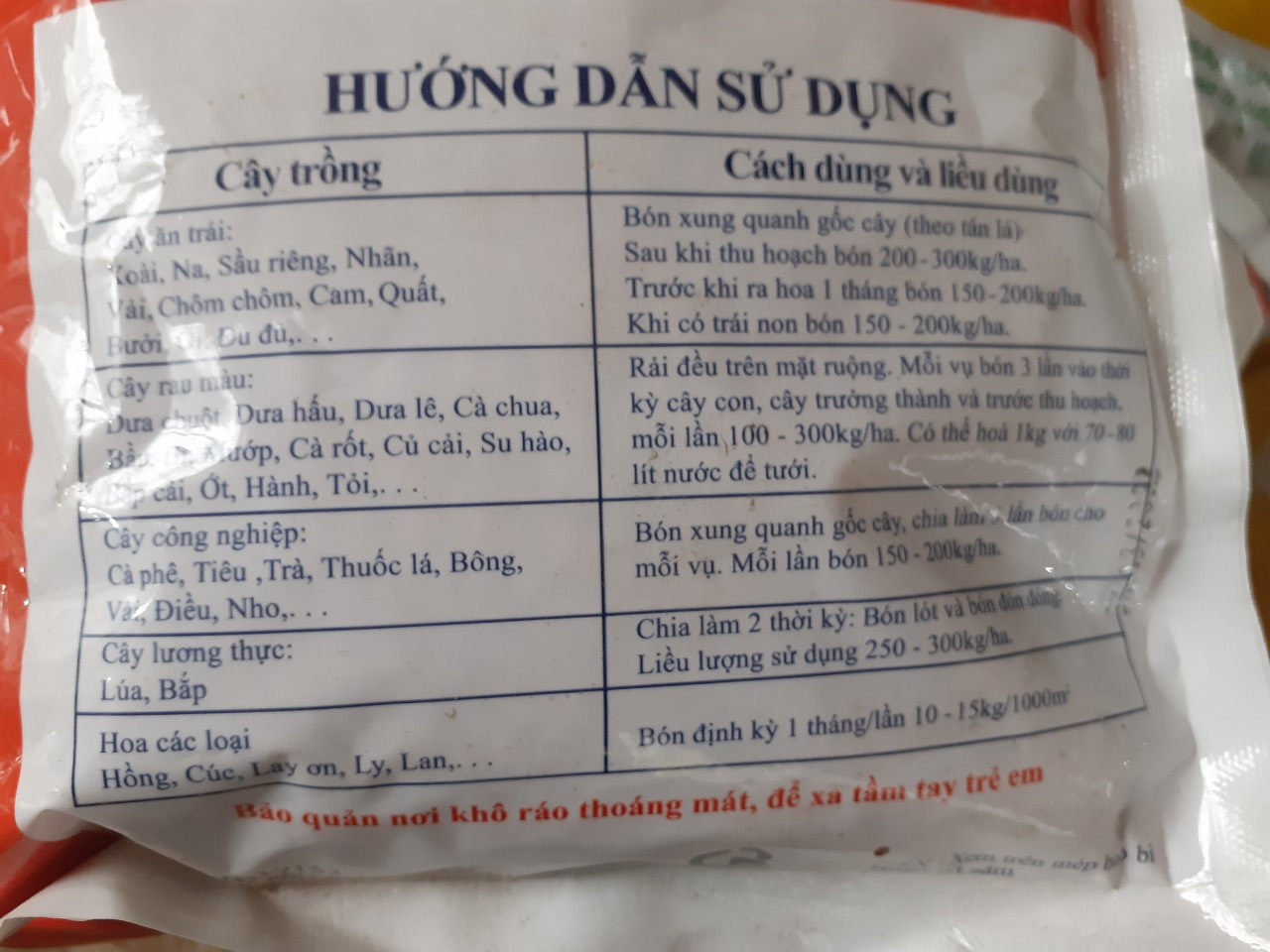 PHÂN BÓN CAO CẤP TROPI - NPK 16 -16 - 16 RUSSIA, Siêu ra rễ, bật chồi, siêu phát triển, cân đối, siêu lớn trái, đẹp mã, TL: 1kg