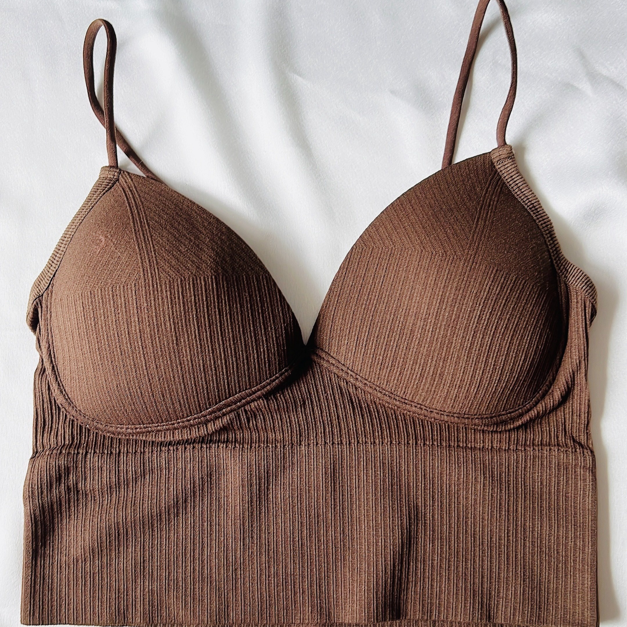 ÁO LEN BRA TĂM DẠNG ÁO CROPTOP DƯỚI 58KG DÀNH CHO NỮ