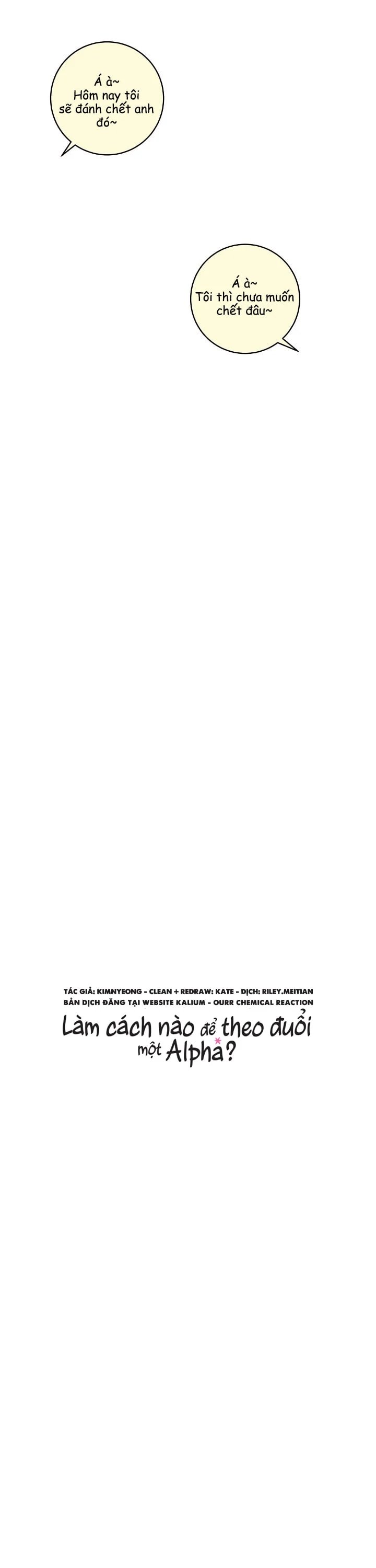 làm cách nào để theo đuổi một alpha? chapter 54 8