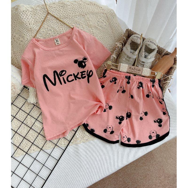 Bộ chữ mickey xinh xinh cho bé monmonkid Monmonkid