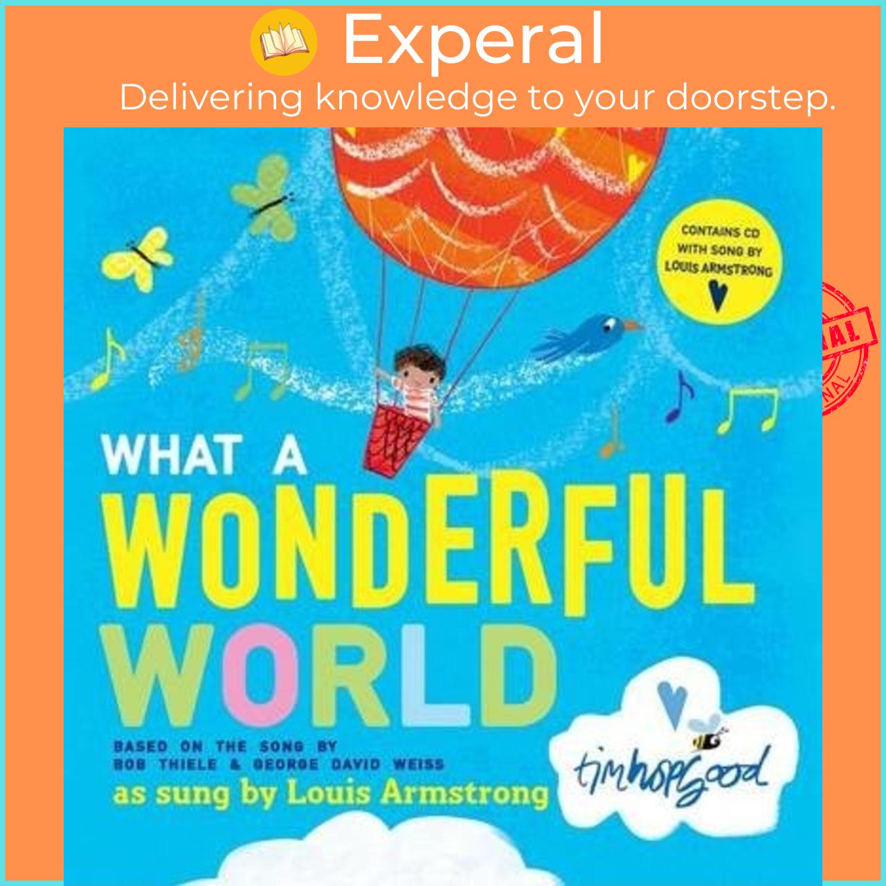 Sách - What a Wonderful World Book and CD by Bob Thiele