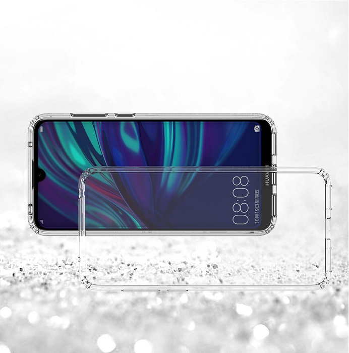 Ốp lưng silicon dẻo trong suốt siêu mỏng 0.5 mm dành cho Huawei Y7 Pro 2019