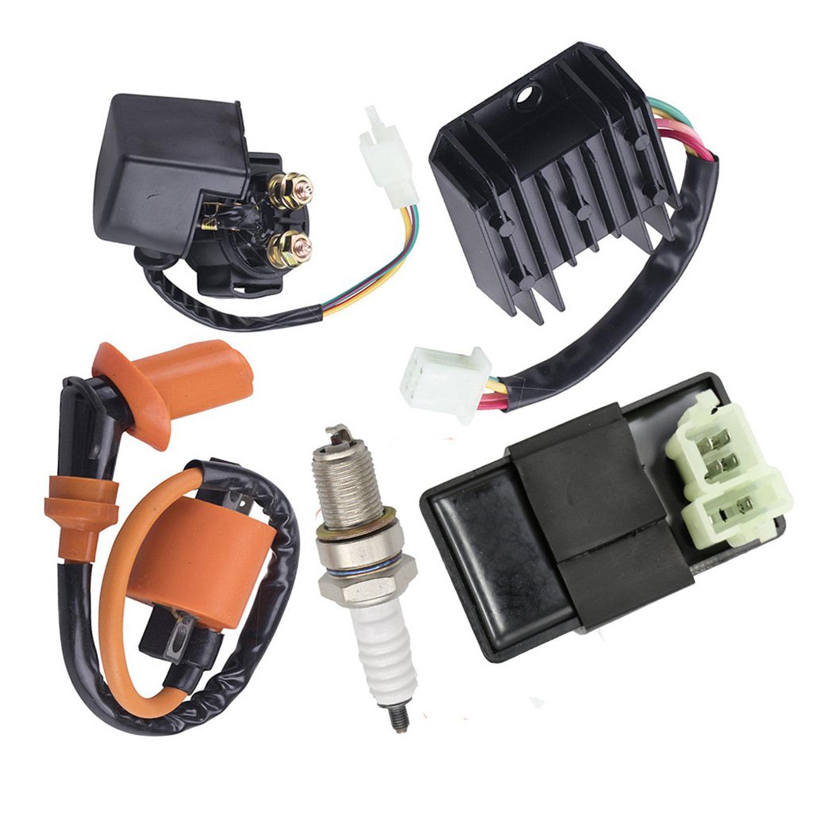 Ignition Coil Voltage Regulator  Cdi Box for 125cc 150cc 200cc ATV Quad  Bikes Go Kart High Performance Replace Parts