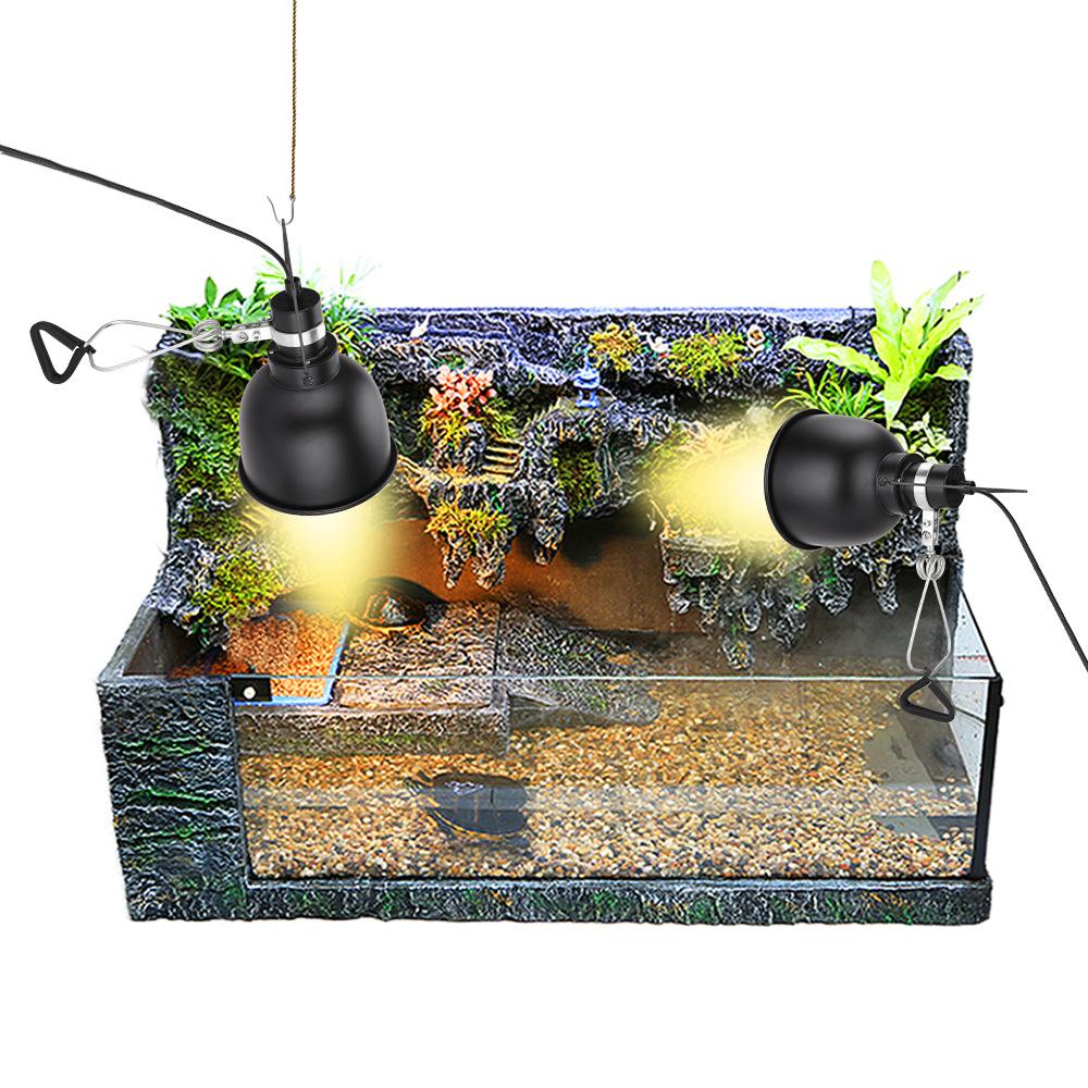 Đèn sưởi cho bò sát, rùa 75W chăm sóc cải thiện môi trường sống cho hồ cá