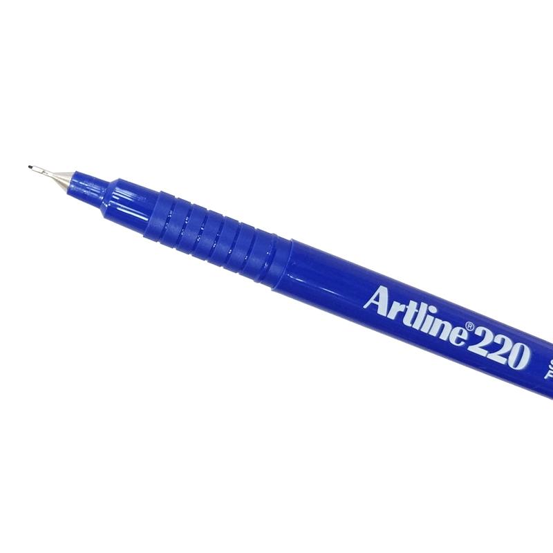 Bút Vẽ Kỹ Thuật 0.2 mm - Artline EK-220-BL - Màu Xanh Dương