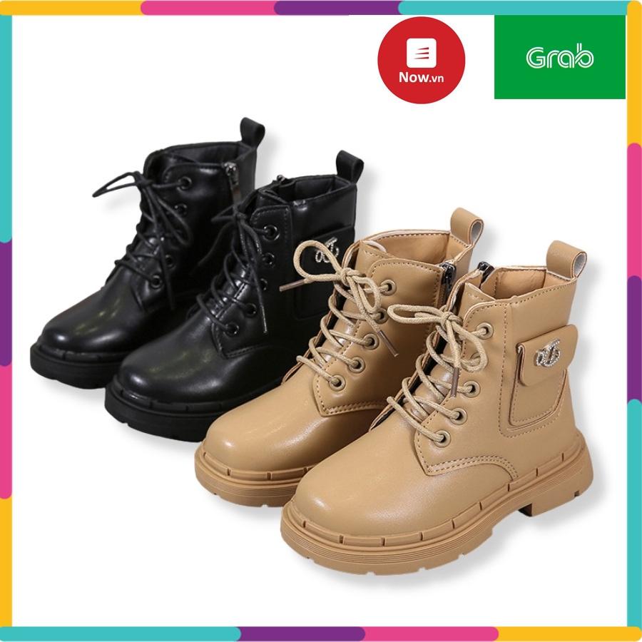 Giày boot bé gái bé trai giày cao cổ trẻ em hàng đẹp siêu chất da mềm đi êm chân hàng xuất khẩu xịn xò