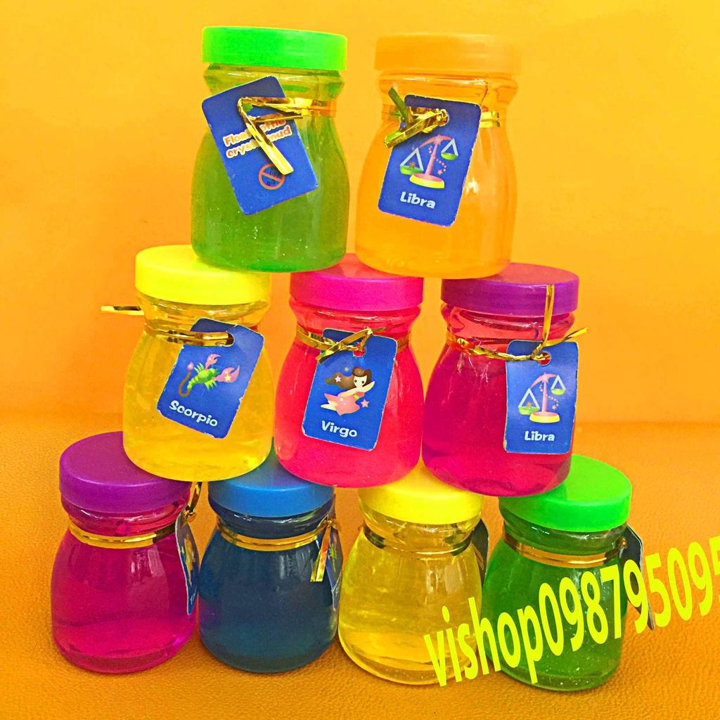 SLIME LỌ ƯỚC CHARM NG0C TRAI 6 màu Slam thiết kế độc đáo ấn tượng squishy