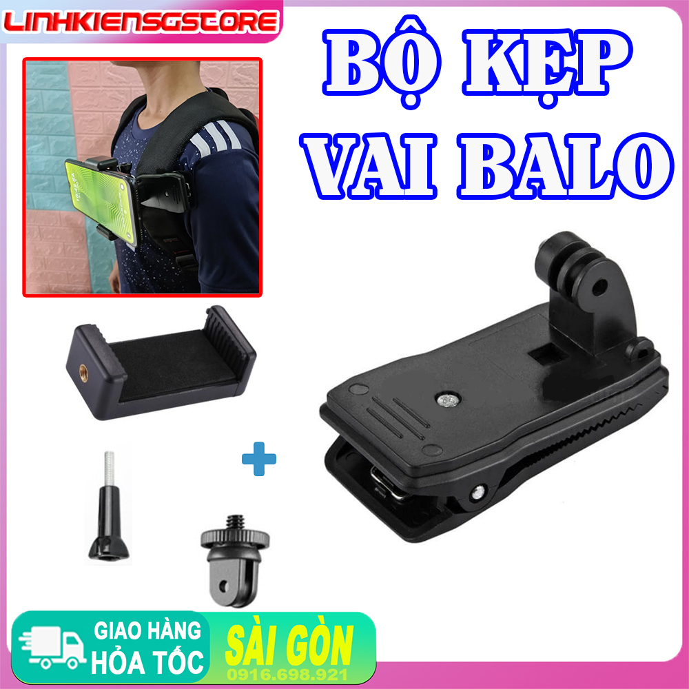 Bộ Kẹp Vai Balo Cho Điện Thoại