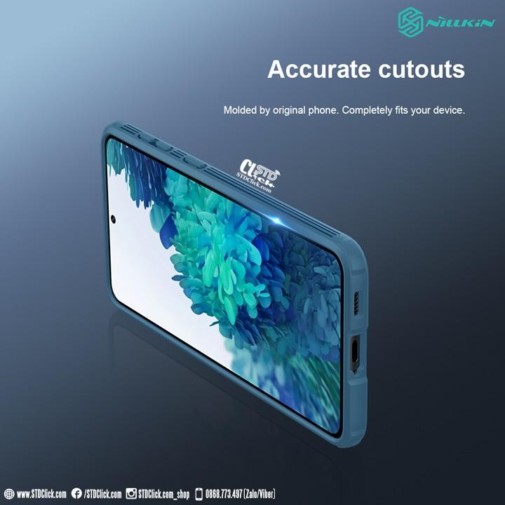 ỐP LƯNG DÀNH CHO ĐIỆN THOẠI SAMSUNG GALAXY S21 PLUS 5G NILLKIN CAMSHIELD PRO BẢO VỆ CAMERA