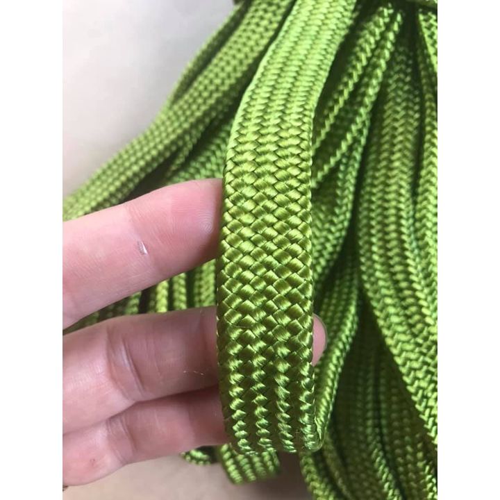 Dây Dù Xanh Loại Tốt Bền Chắc Dùng Cột Hàng Hóa Và Võng Dài 5M Rộng 1.5Cm