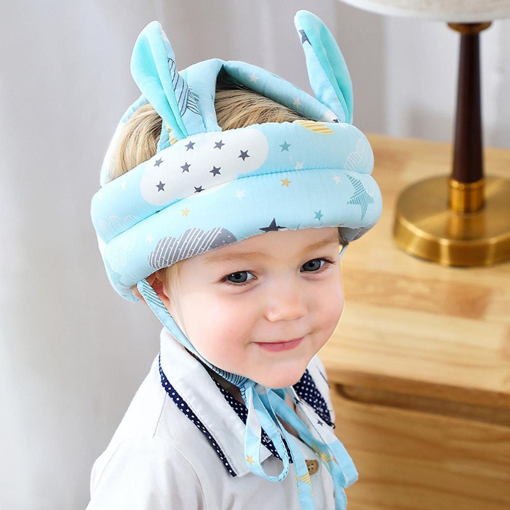 Set of 2 Baby Infant Safety Protective Helmet Hat Head Protect for Walking