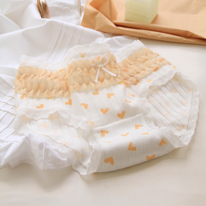 SET 5 QUẦN LÓT THANH LỊCH DỄ THƯƠNG KIỂU NHẬT TỪ 35-70KG DÀNH CHO NỮ