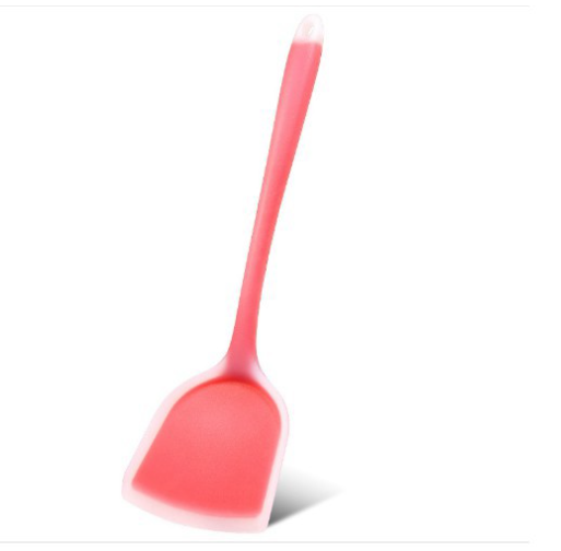 DỤNG CỤ NẤU ĂN, SẠN, XẺNG CHIÊN XÀO CHẤT LIỆU SILLICONE SIÊU CHỊU NHIỆT CÁN DÀI 33CM GD759-XengSilli