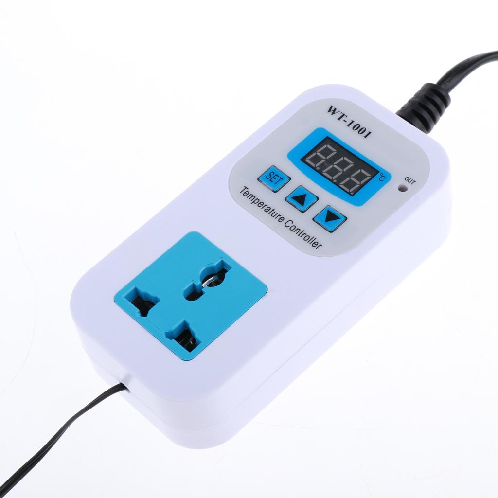 WT-1001 Thông Minh 110V Bộ Điều Khiển Nhiệt Độ Kỹ Thuật Số Bình Giữ Nhiệt Chuyển Hoa Kỳ