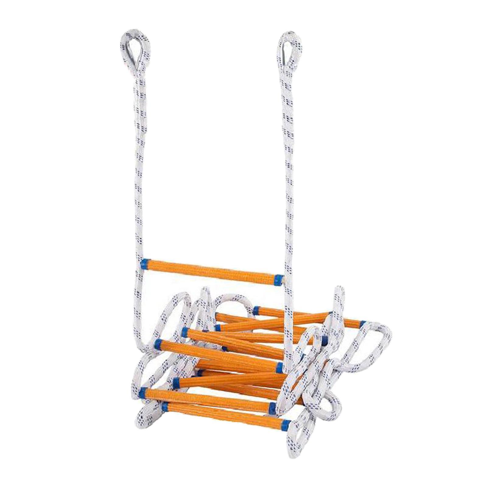 Fire Escape Ladder Soft Rope Kids Adults for Work Residential Building