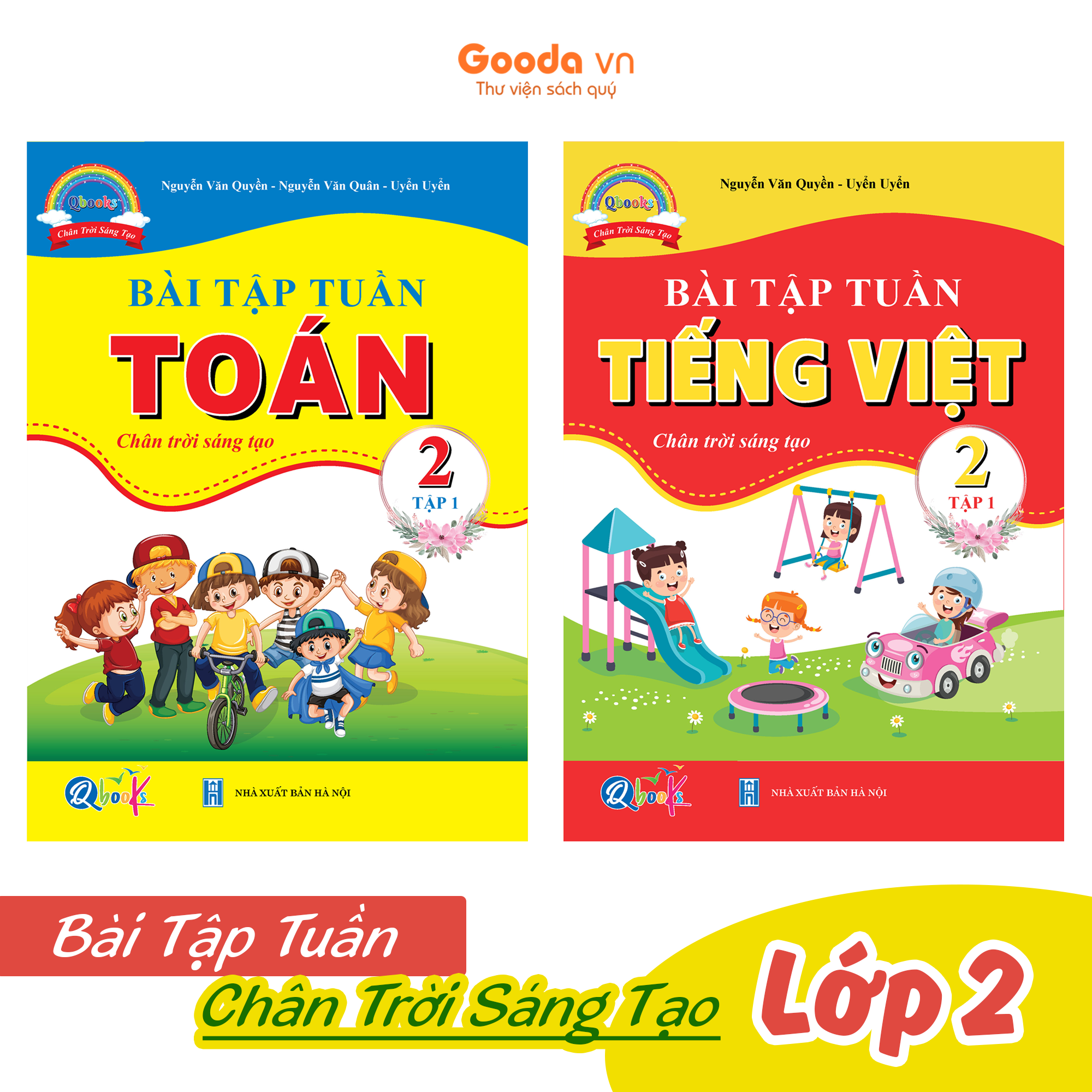 Combo Bài Tập Tuần Toán, Tiếng Việt Lớp 2 - Chân Trời Sáng Tạo - Học kì 1