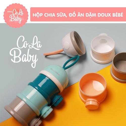 Hộp chia sữa cao cấp 3 ngăn tiện lợi cho bé đi học, đi chơi