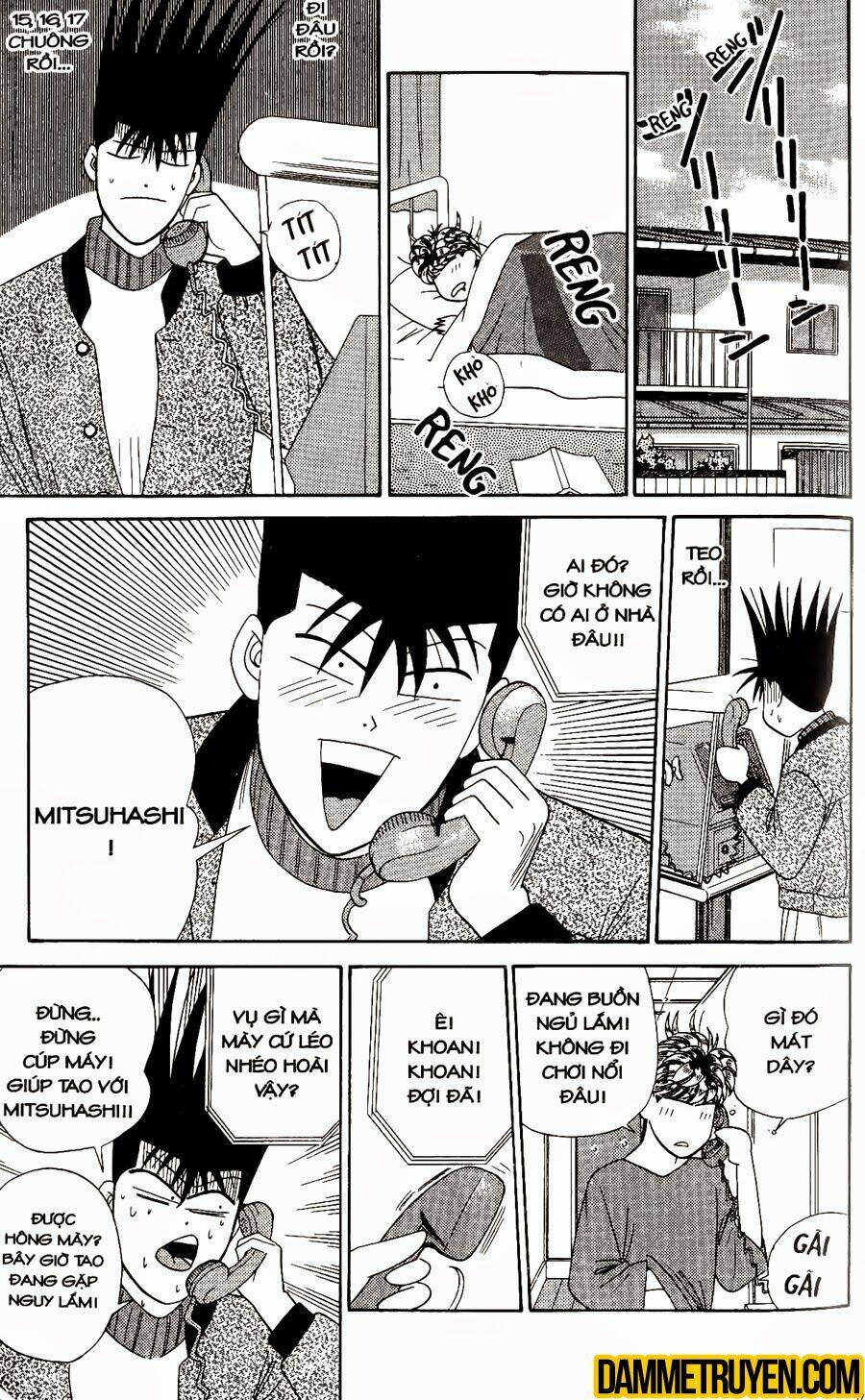 kyou kara ore wa - cặp bài trùng chapter 285 14