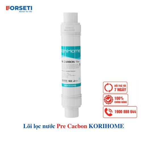 Combo 3 lõi lọc Korihome 1 sediment 1 Pre carbon 1 Post carbon - Hàng Chính Hãng