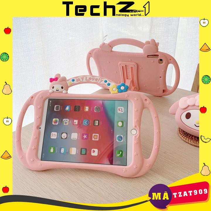 Ốp Lưng cho iPad mini, iPad Air, iPad Pro silicon hoạt hình cực dễ thương, nhiều màu - Mã TZAT909