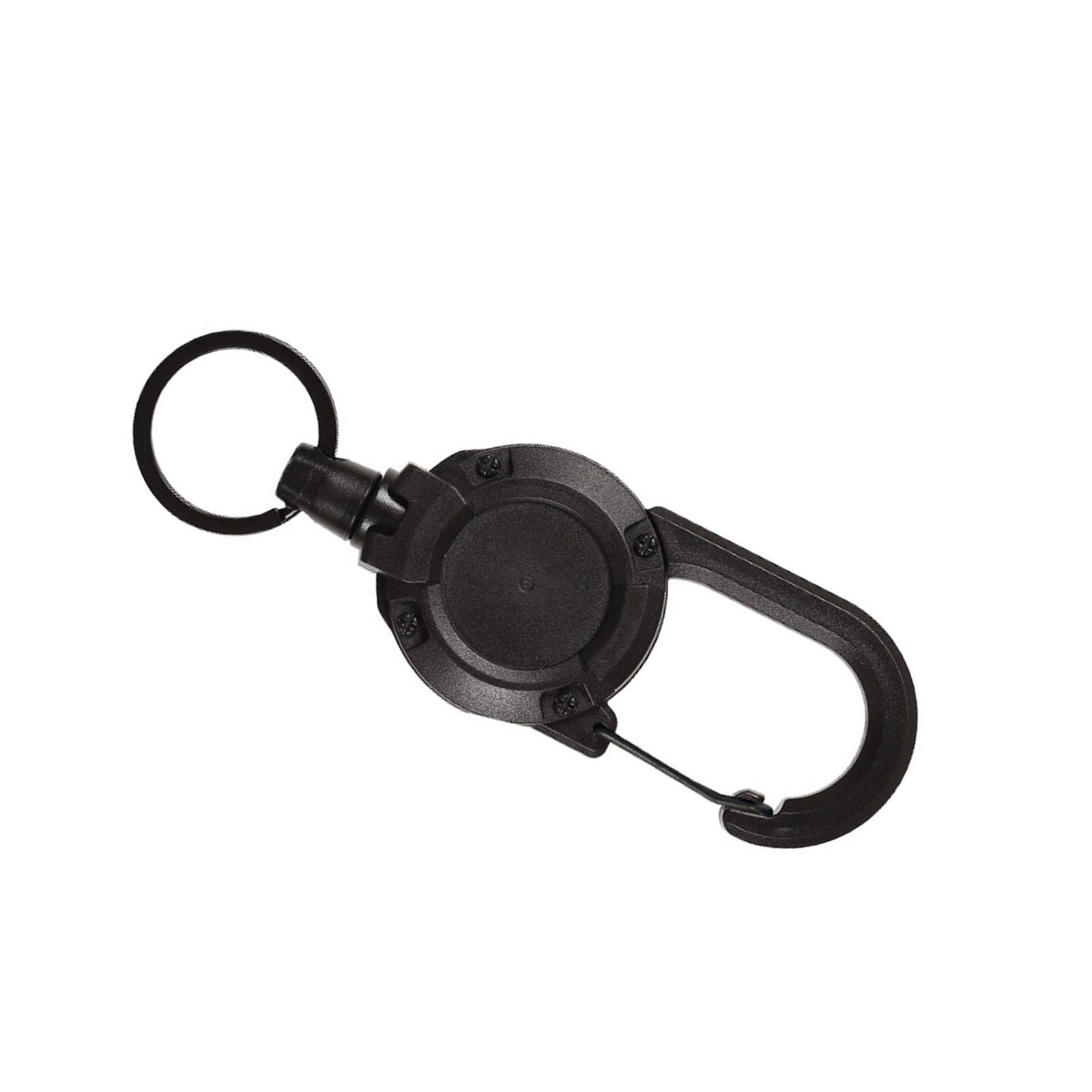 Retractable Keychain Badge Holders Hiking Key Holder Badge Reels Retractable