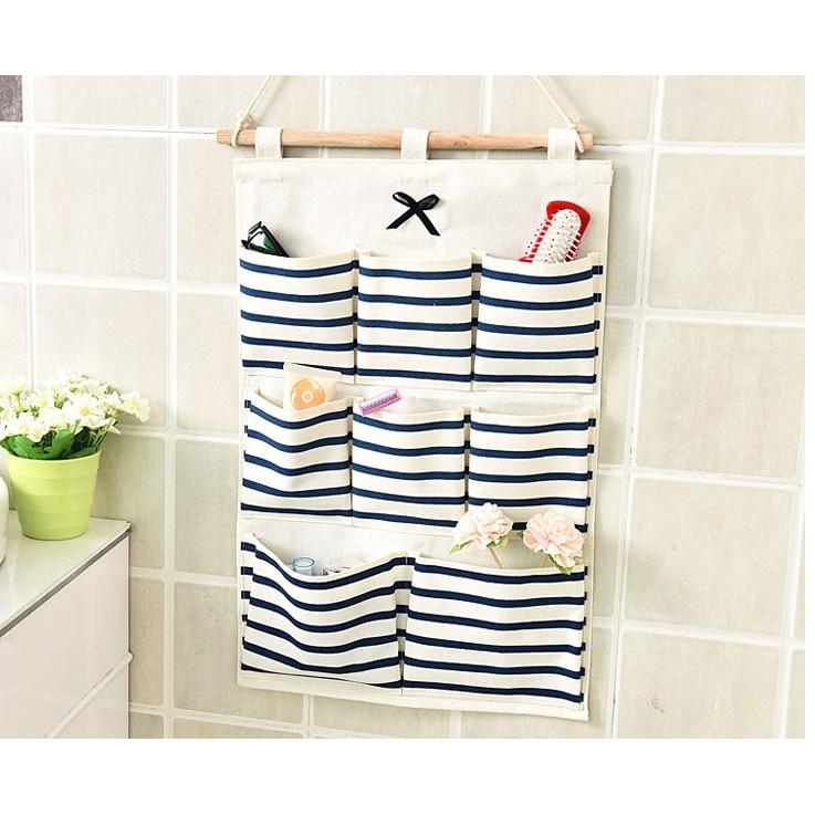 Túi đựng đồ treo tường 8 ngăn tiện lợi 49x34.5cm