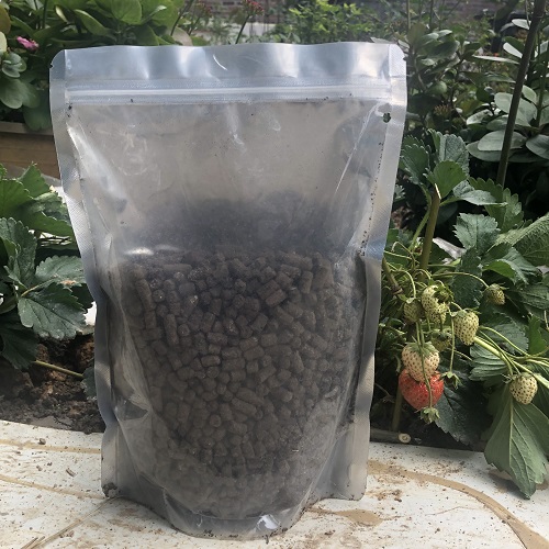 Phân sinh học Trùn Quế dạng viên nén gói 1kg