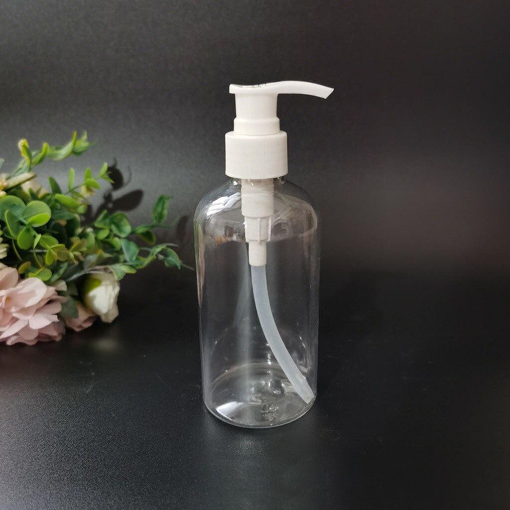 3Pcs Transparent Empty Spray Bottles 500ML Portable Refillable Bottle Cosmetic Hand Sanitizer Alcohol Dispenser