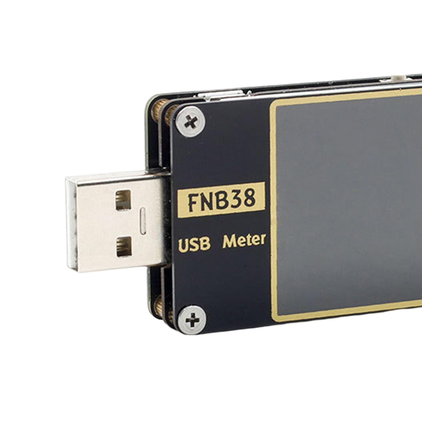 Usb Meters DC 4-24V 5A Current and Voltage Monitor, USB Voltmeter Ammeter Load Tester Multimeter