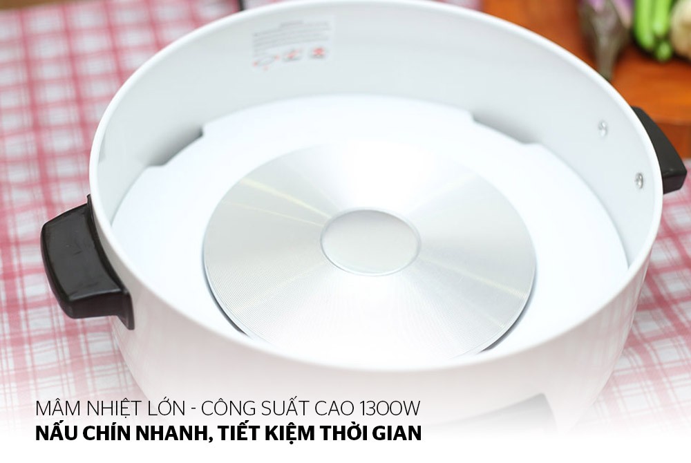 Nồi Lẩu Điện SUNHOUSE Đa Năng 3l SHD4521 - Hàng chính hãng