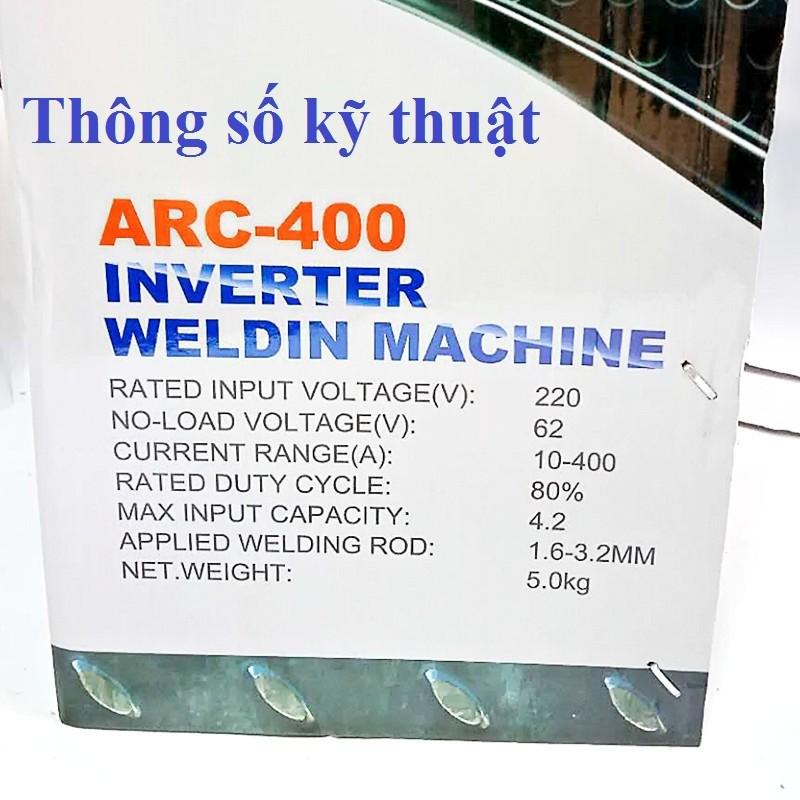 Máy Hàn Điện Tử 400A | May Han Que 400A