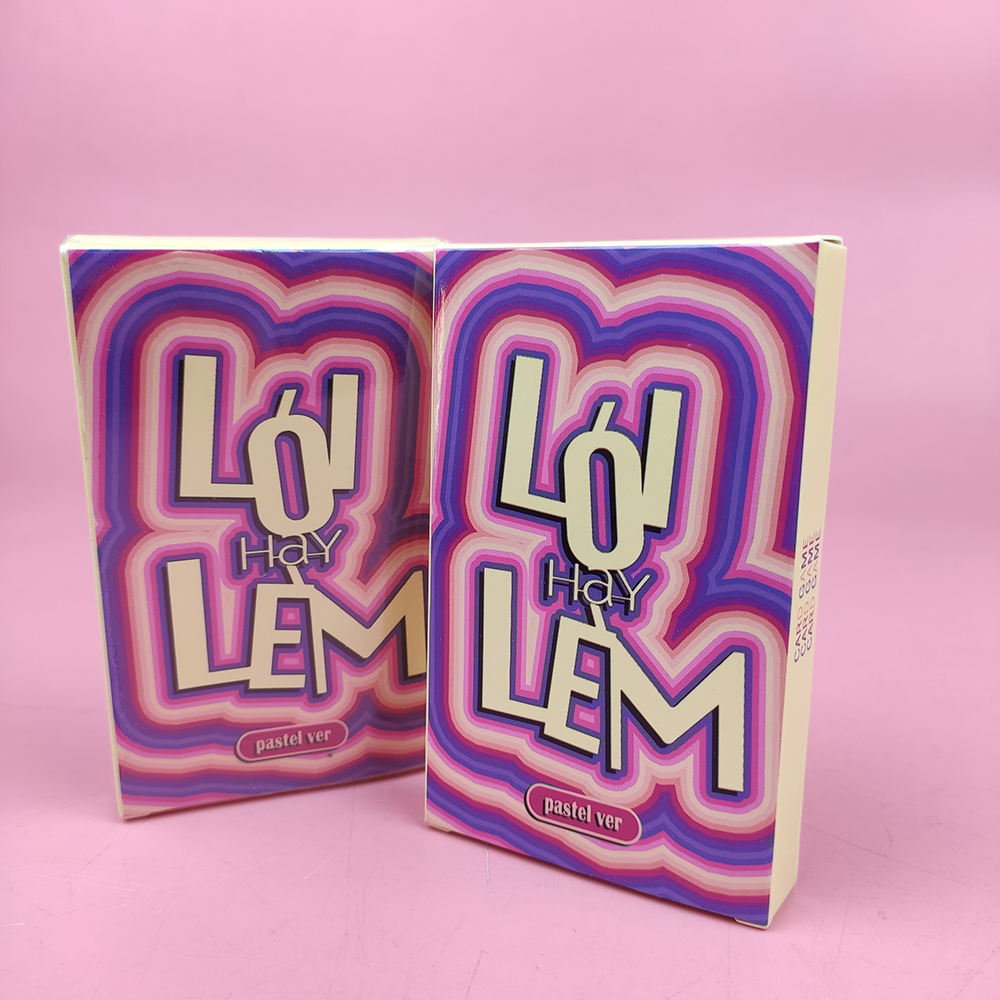 Bộ bài Lói Hay Lèm cho cặp đôi phiên bản Pastel 30 lá thách hay thật Truth Or Dare