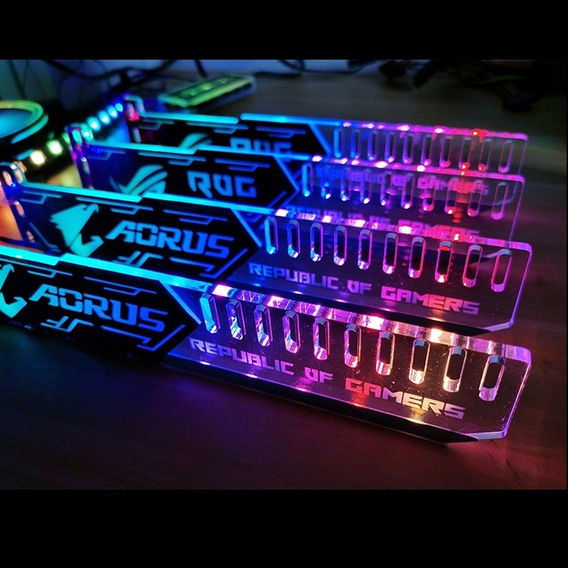 Thanh Led RGB AORUS đồng bộ Hub , Dùng độ trang trí cho VGA máy tính - hàng nhập khẩu