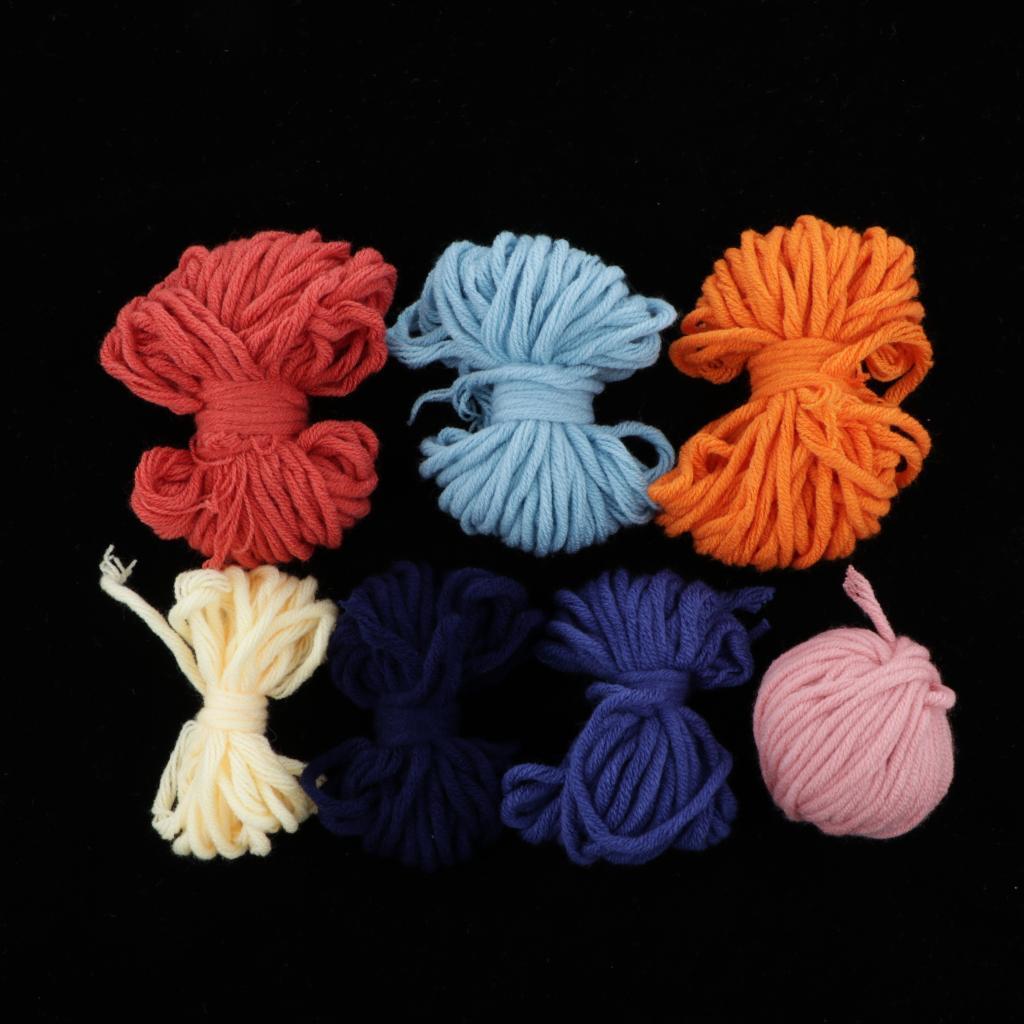 Punch  Kit with Adjustable Punch  Yarn for Beginners - Sunset