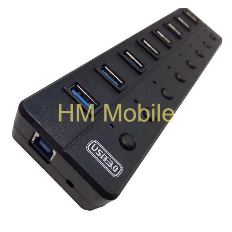 USB Hub 8 cổng 3.0 (chia 1 cổng USB thành 8 cổng) - 8 cổng