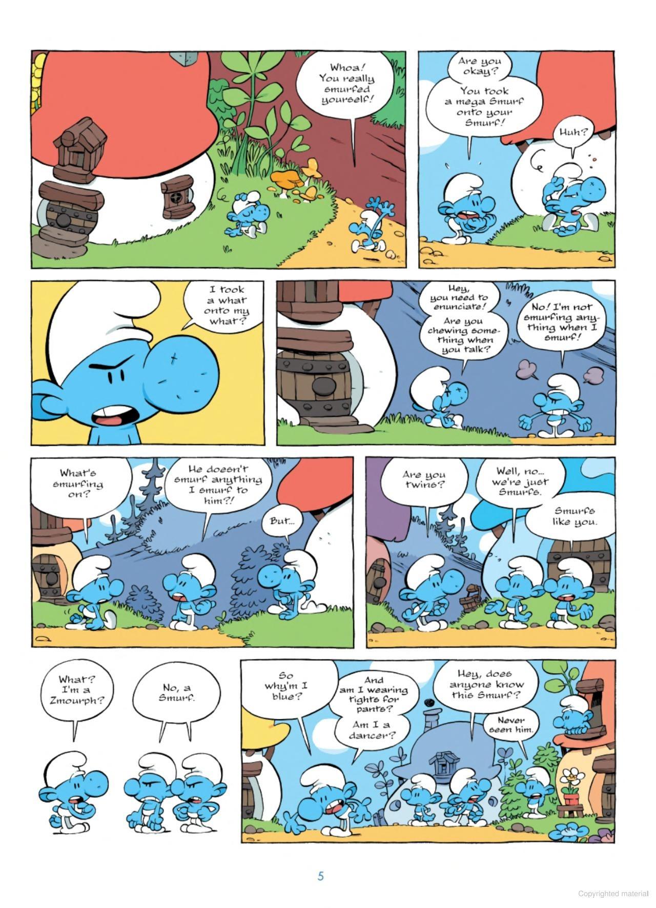 Sách ngoại văn: The Smurfs - Who Is That Smurf?