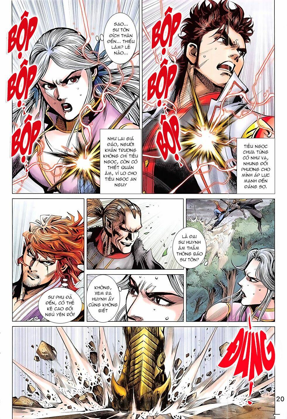 thần chưởng chapter 16 20