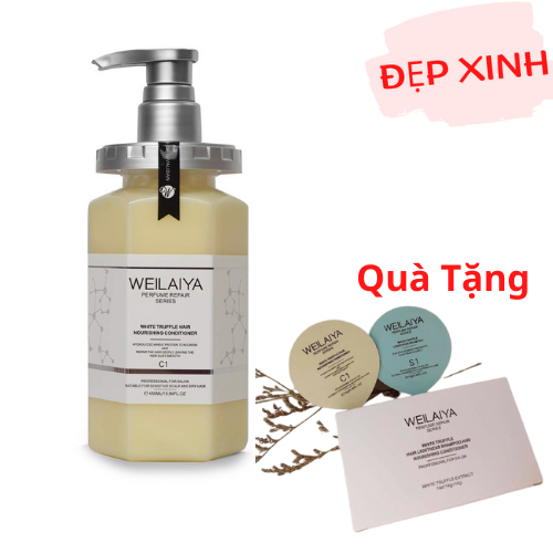 Dầu Xả Phục Hồi Nấm Đa Tầng Truffle Weilaiya Tặng Kèm Gội Mini Weilaiya Ngẫu Nhiên