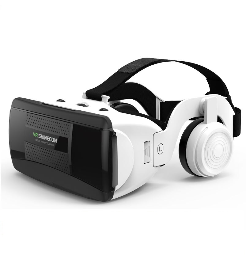 Kính Thực Tế Ảo 3D VR SHINECON 6 G06EB Android IOS - Dùng Cho Điện Thoại Từ 4.7 - 6.1 inches - Hàng Chính Hãng