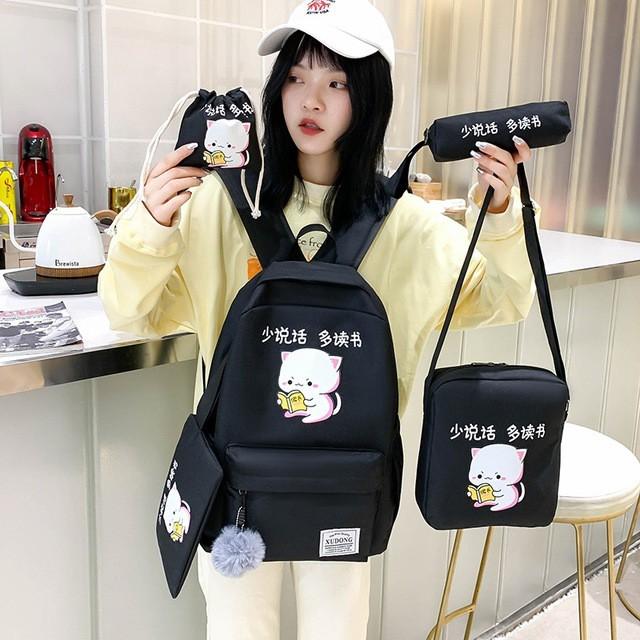 Set cặp 4 món đi học đẹp